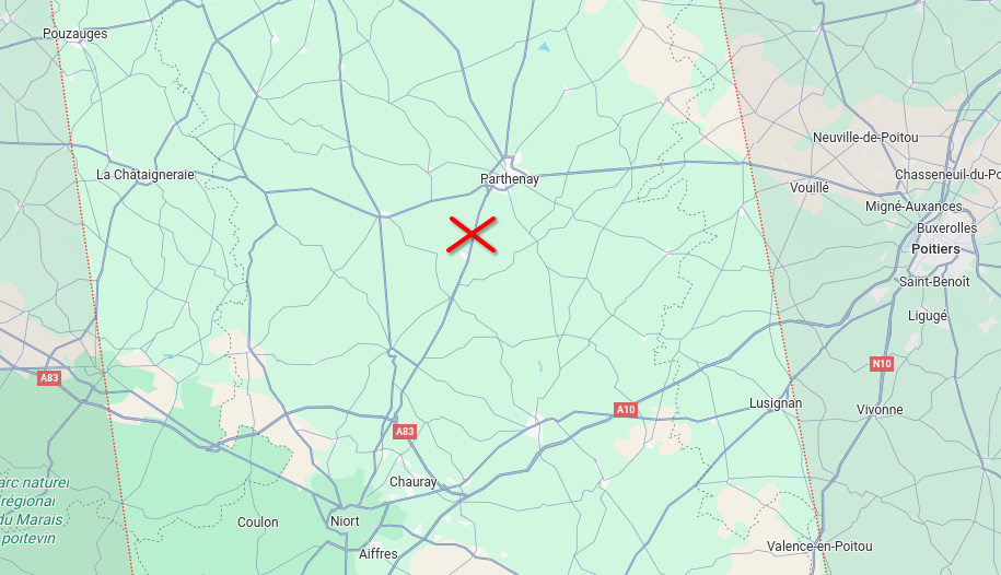 Our location Saint-pardoux 79310